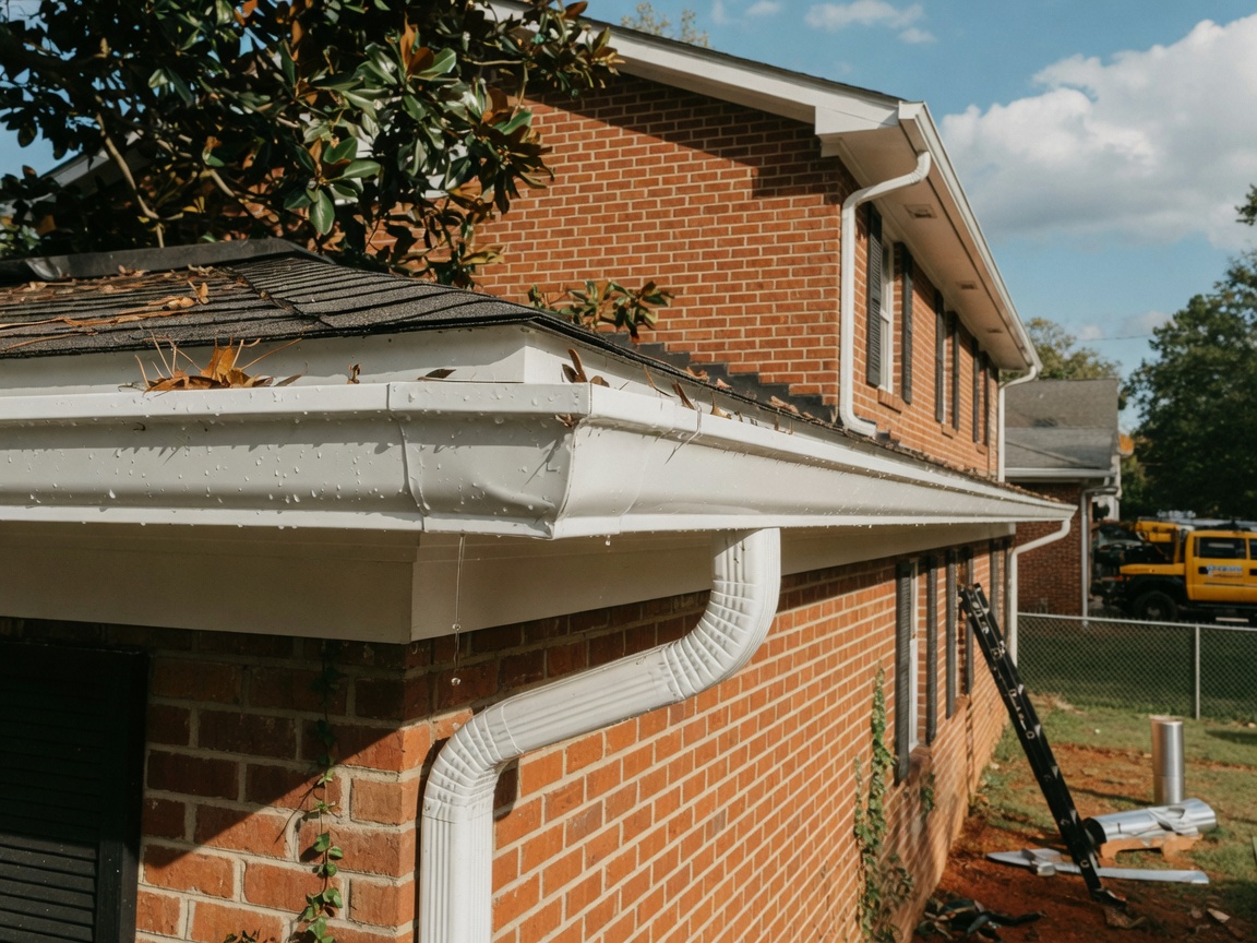 Aluminum Rain Gutters in Georgia: A Durable and Affordable Choice