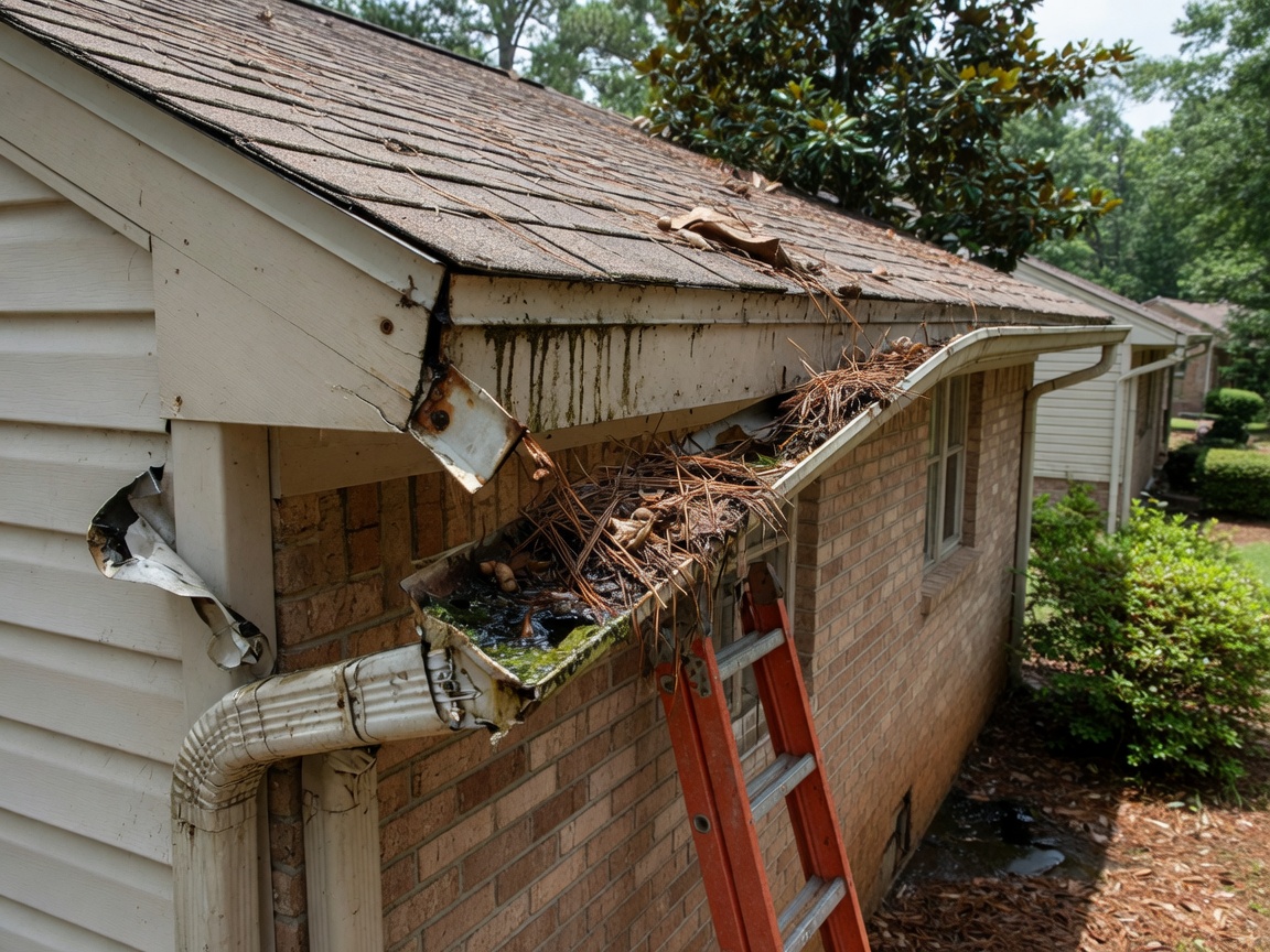 Common Gutter Problems Georgia Homeowners Should Watch For