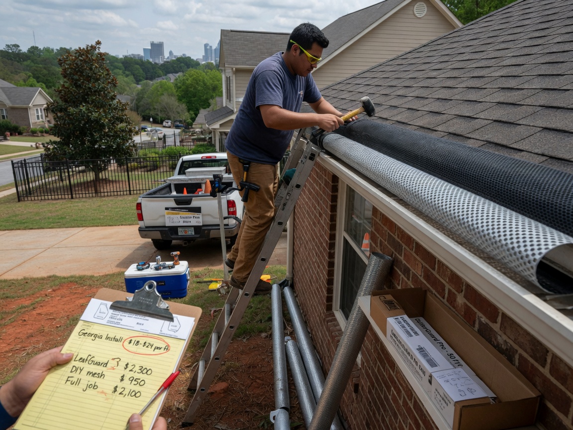 Gutter Installation in Snellville