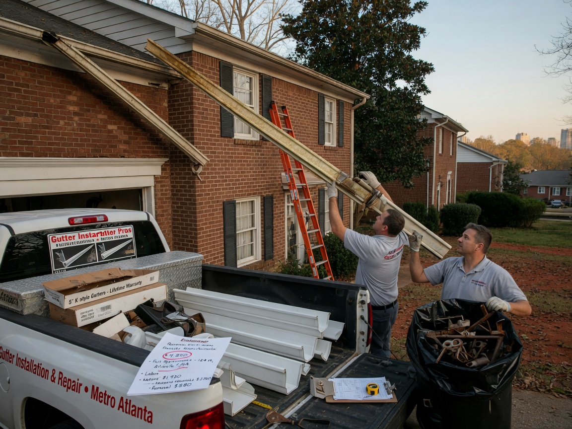 How Much Does Gutter Replacement Cost in Georgia?