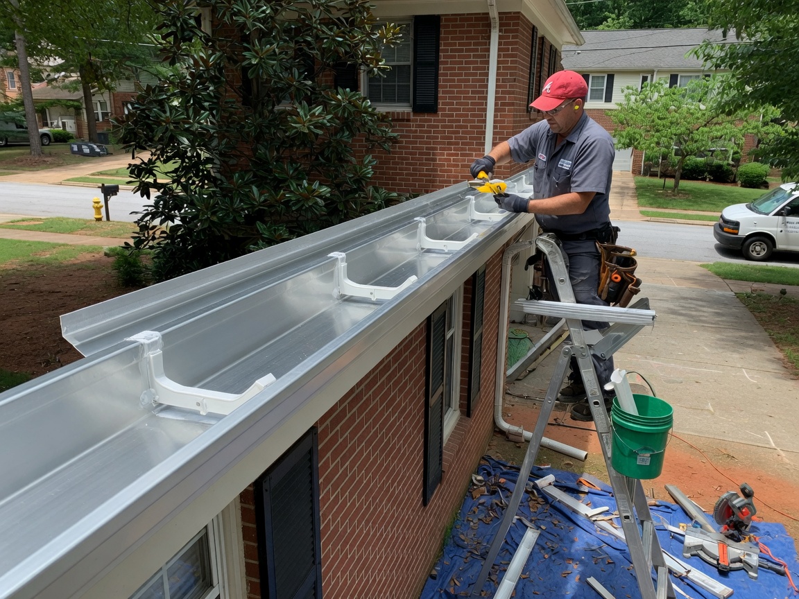 Gutter Installation in Atlanta