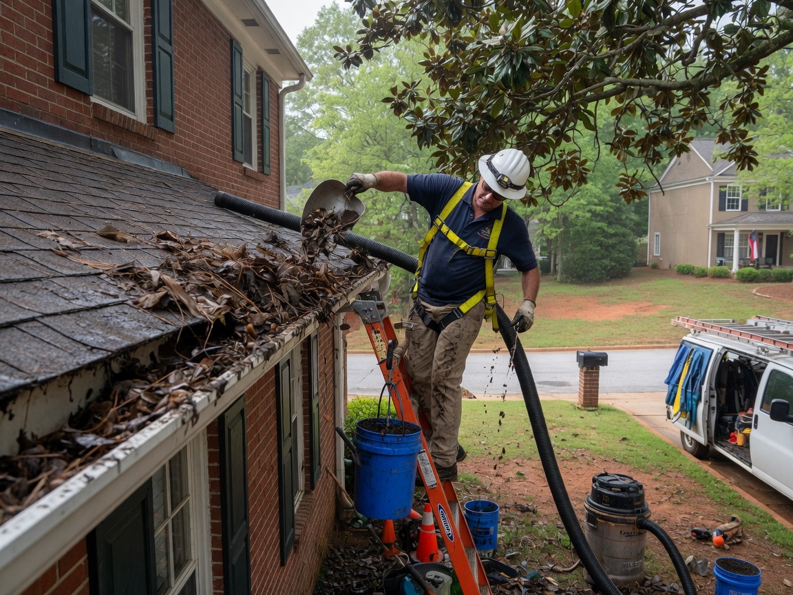 Gutter Cleaning in Atlanta