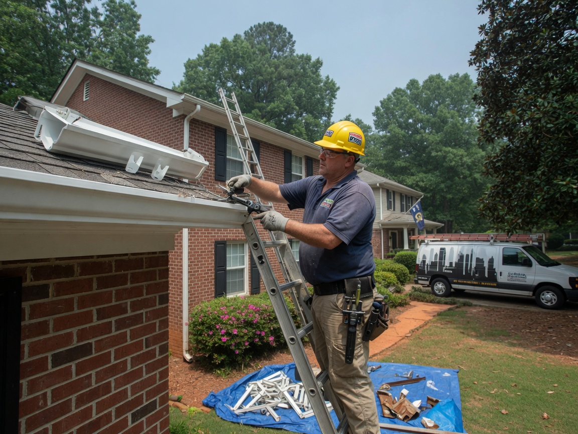 Gutter Installation in Atlanta