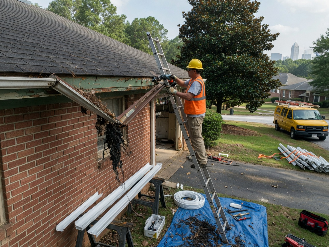 Gutter Installation in Hinesville